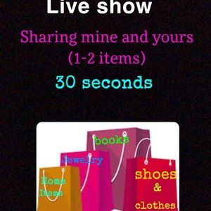 💥Live Show Flyer💥